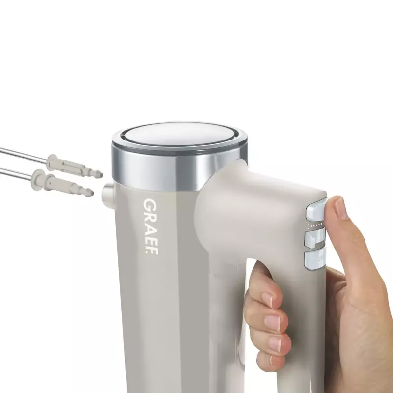 Batedeira manual Graef HM508 taupe