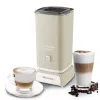 Ariete 2878 Vintage espumador de leite para cappuccino, chá, chocolate quente e frio, bebidas instantâneas, 500 Watt, cor bege pastel