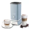 Ariete 2878 Vintage espumador de leite para cappuccino, chá, chocolate quente e frio, bebidas instantâneas, 500 Watt, azul-claro pastel