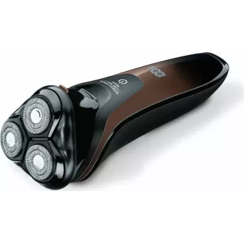 Máquina de barbear rotativa elétrica Beurer HR 8000 58009 — à prova de água, recarregável