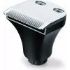 Beurer HR 8000 580.09 máquina de barbear rotativa, recarregável, 3 cabeças de corte flutuantes, preto/castanho