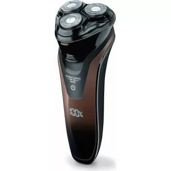 Máquina de barbear rotativa elétrica Beurer HR 8000 58009 — à prova de água, recarregável