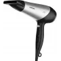 Secador de cabelo Grundig HD 6080 B 2200 W preto, prateado