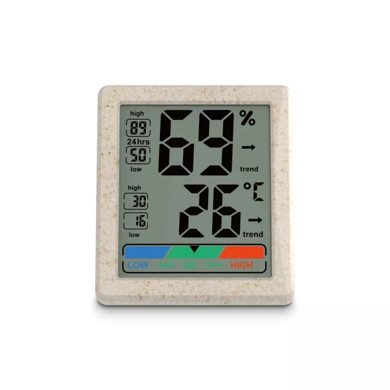 Sensor de temperatura e humidade interior Hama Ponza de pé, pilha AAA