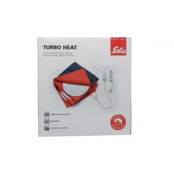 Aquecedor de pratos Solis Turbo Heat 90642, vermelho/cinzento