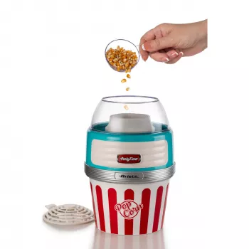 Máquina de pipocas Ariete Popcorn XL, 1100 W, azul