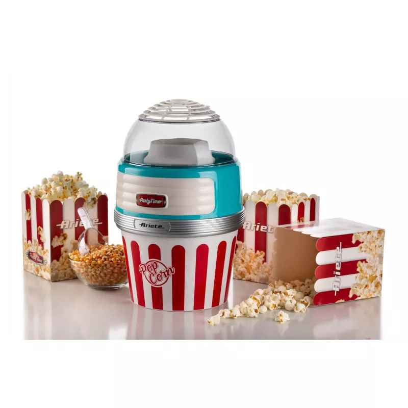 Máquina de pipocas Ariete Popcorn XL, 1100 W, azul