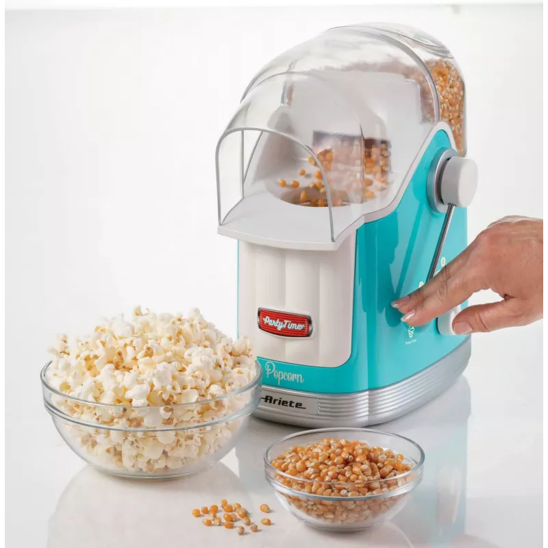 Máquina de pipocas Ariete 2958/01 azul, branco 3 min 1100 W