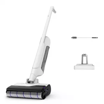 Aspirador vertical 2-in-1 Rowenta X Clean 10 a bateria a seco e húmido sem saco 200 W prateado, branco