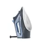 Ferro de engomar a vapor Rowenta DW4308 Microsteam 300 sola Laser 2500 W azul, branco