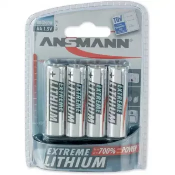 Pilha descartável Ansmann Extreme lítio AA Mignon