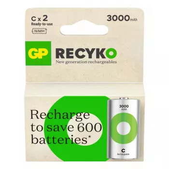 Bateria recarregável GP Batterien ReCyko Pro RECYKO C 63,5 g