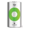 GP Batteries ReCyko GPRCK300D143C2 pilha recarregável D (Mono), NiMH 3000 mAh 1,2 V, 2 un.