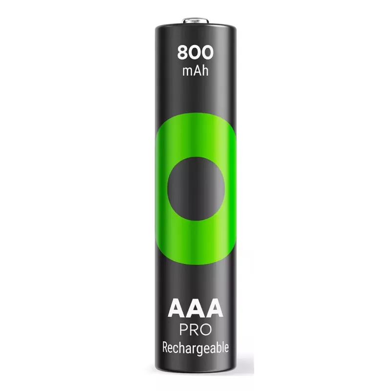 GP Batteries ReCyko Pro GPRCP80AAA174C4 pilha recarregável AAA (Micro), NiMH 800 mAh 1,2 V, 4 un.