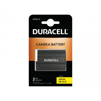 Bateria de câmara Duracell – substitui a bateria Nikon EN-EL15