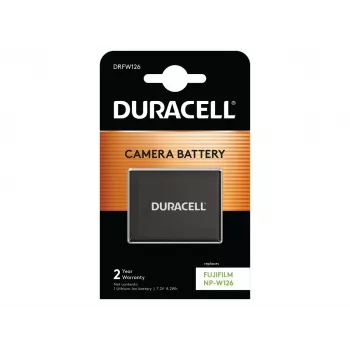 Bateria de câmara Duracell DRFW126 substitui Fujifilm NP-W126