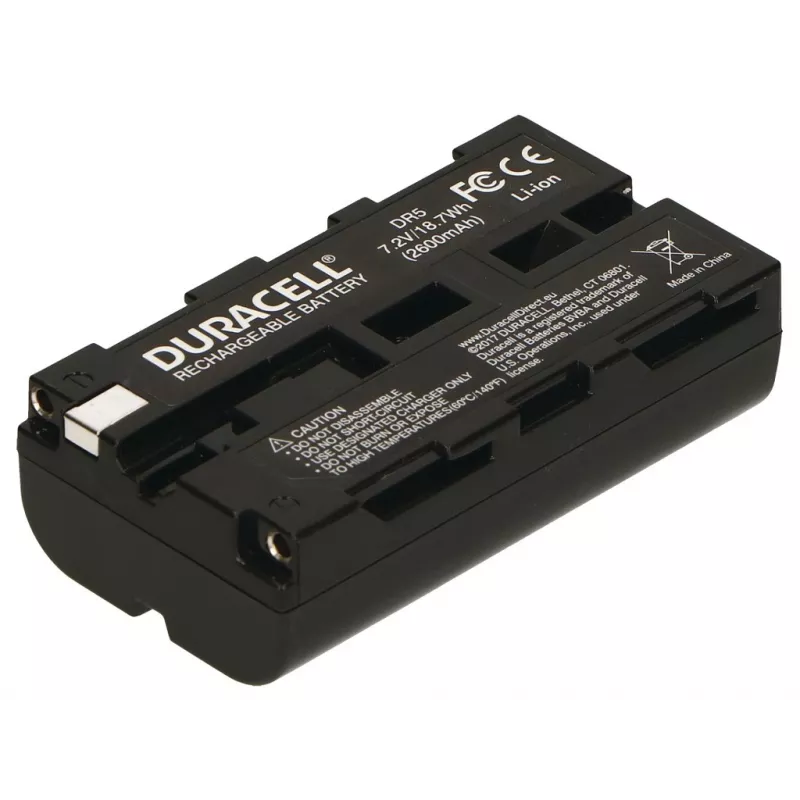 Bateria de câmara de vídeo Duracell – substitui a bateria Sony NP-F330/NP-F550