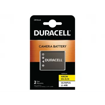 Bateria de câmara Duracell – substitui a bateria Olympus Li-40B