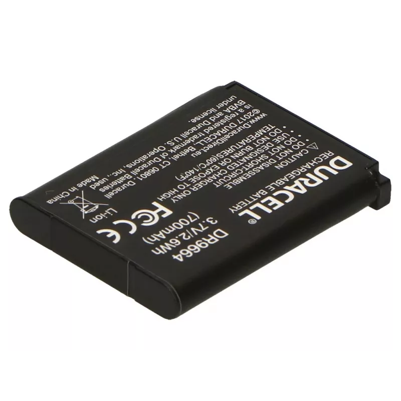 Bateria de câmara Duracell – substitui a bateria Olympus Li-40B