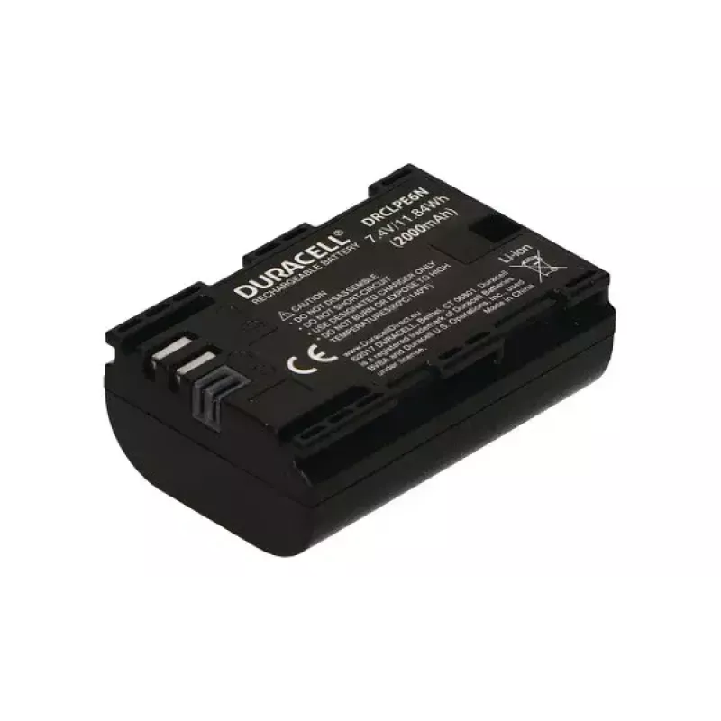 Duracell DRCLPE6N bateria de iões de lítio 2000 mAh para Canon LP-E6N