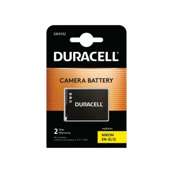 Bateria de câmara Duracell - substitui a bateria Nikon EN-EL12