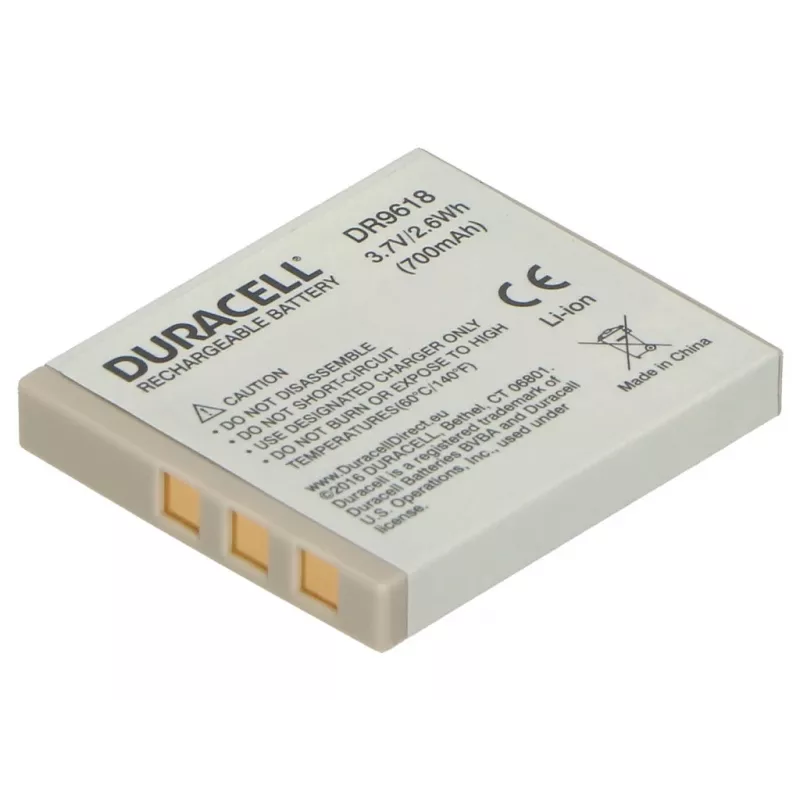 Pilha de câmara Duracell - substitui pilha Fujifilm NP-40