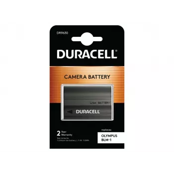 Bateria de câmara Duracell – substitui bateria Olympus BLM-1
