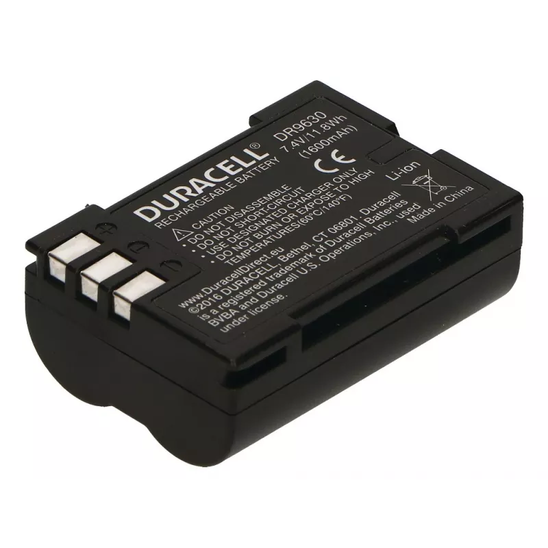 Bateria de câmara Duracell – substitui bateria Olympus BLM-1