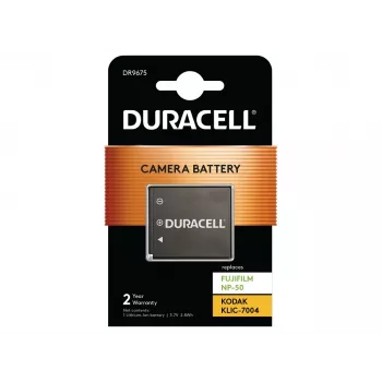 Bateria de câmara Duracell - substitui bateria Pentax D-LI68