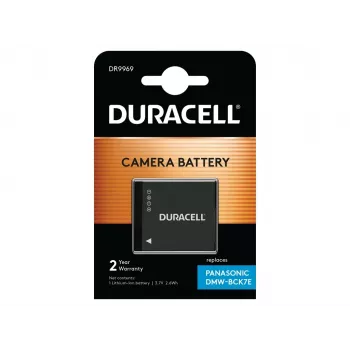 Bateria de câmara Duracell - substitui bateria Panasonic DMW-BCK7E