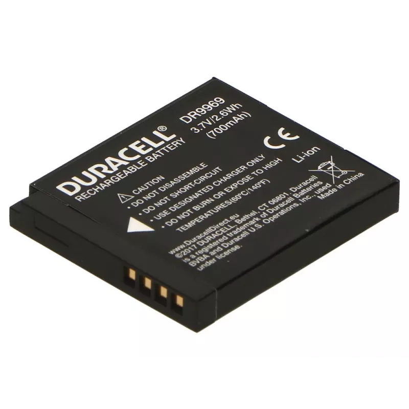 Bateria de câmara Duracell - substitui bateria Panasonic DMW-BCK7E