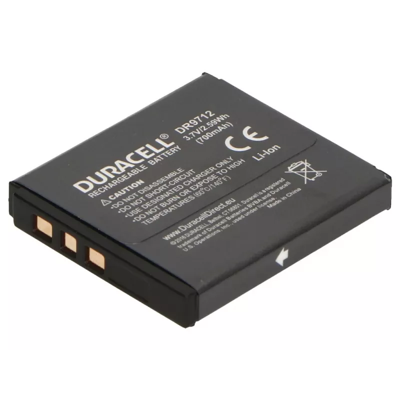 Bateria de câmara Duracell – substitui bateria Kodak KLIC-7001