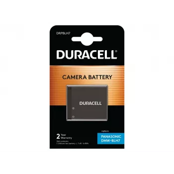 Pilha de câmara Duracell DMW-BLH7E 600mAh iões de lítio