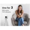 Carregador Conceptronic 3 portas 67W GaN USB PD com cabo de carregamento USB-C, USB-C x 2, USB-A x 1, QC 3.0, PPS