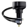 Carregador de automóvel Baseus Enjoyment Pro 60W cabo USB