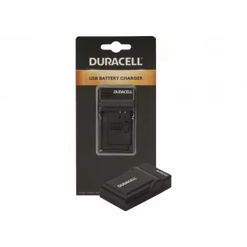 Carregador de bateria de câmara digital Duracell, USB, carregador de bateria Indoor, Nikon EN-EL14, preto, 5 V, 5 V