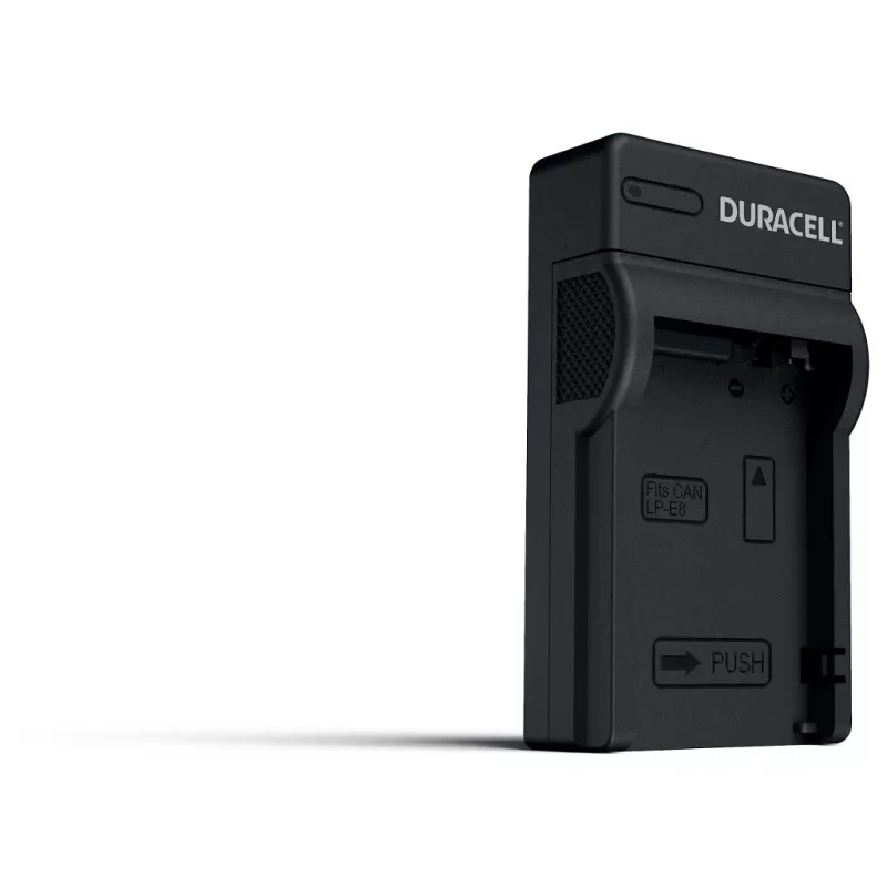 Carregador de bateria Duracell DRC5900 USB Indoor para Canon LP-E8