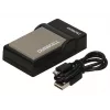 Carregador de bateria de câmara Duracell câmara digital DRO5945