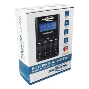 Carregador de bateria Ansmann Powerline 4.2 Pro
