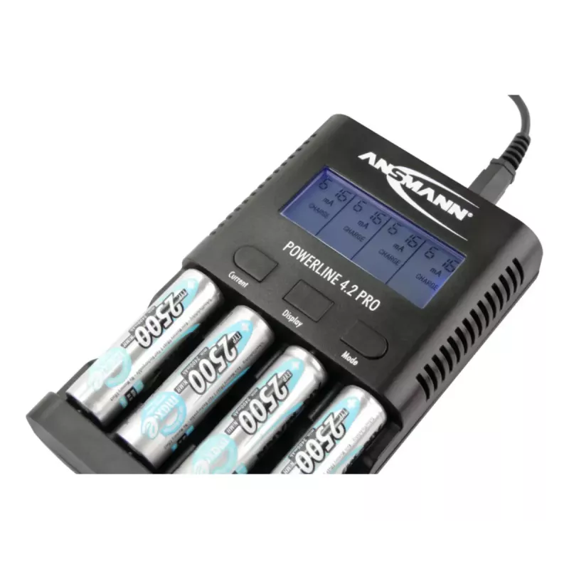 Carregador de bateria Ansmann Powerline 4.2 Pro
