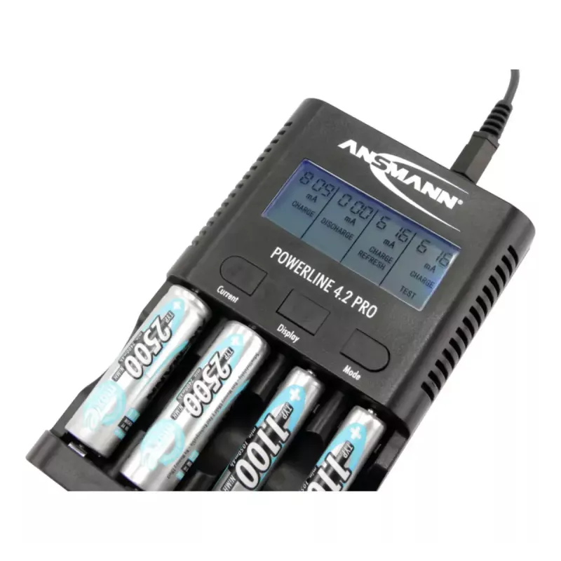 Carregador de bateria Ansmann Powerline 4.2 Pro