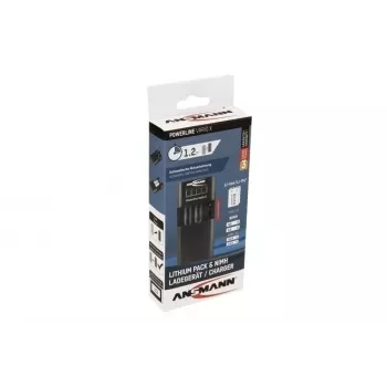 Carregador de bateria Ansmann Powerline Vario X USB