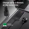 Fonte de alimentação Intenso W65ACC conectores USB-A e USB-C preto