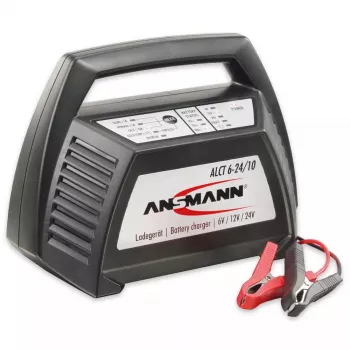 Carregador Ansmann ALCT6-24/10 6/12/24 V preto