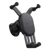 Suporte de carregamento sem fios para automóvel Baseus Pro 15W SUWX030001 preto – suporte para telemóvel de automóvel com carregamento sem fios 15W