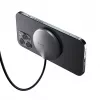 Carregador para telemóvel Satechi ST-UCQIMCM USB carregamento sem fios cinzento branco