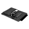 Capa Durable Effect 41,7 cm 16,4 polegadas antracite 2 bolsos frontais