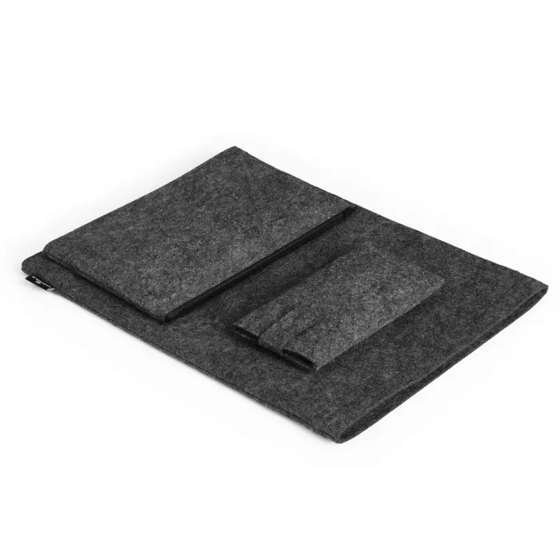 Capa Durable Effect 41,7 cm 16,4 polegadas antracite 2 bolsos frontais