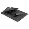 Capa Durable Effect 41,7 cm 16,4 polegadas antracite 2 bolsos frontais