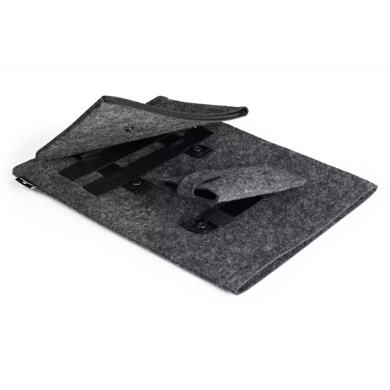Capa Durable Effect 41,7 cm 16,4 polegadas antracite 2 bolsos frontais